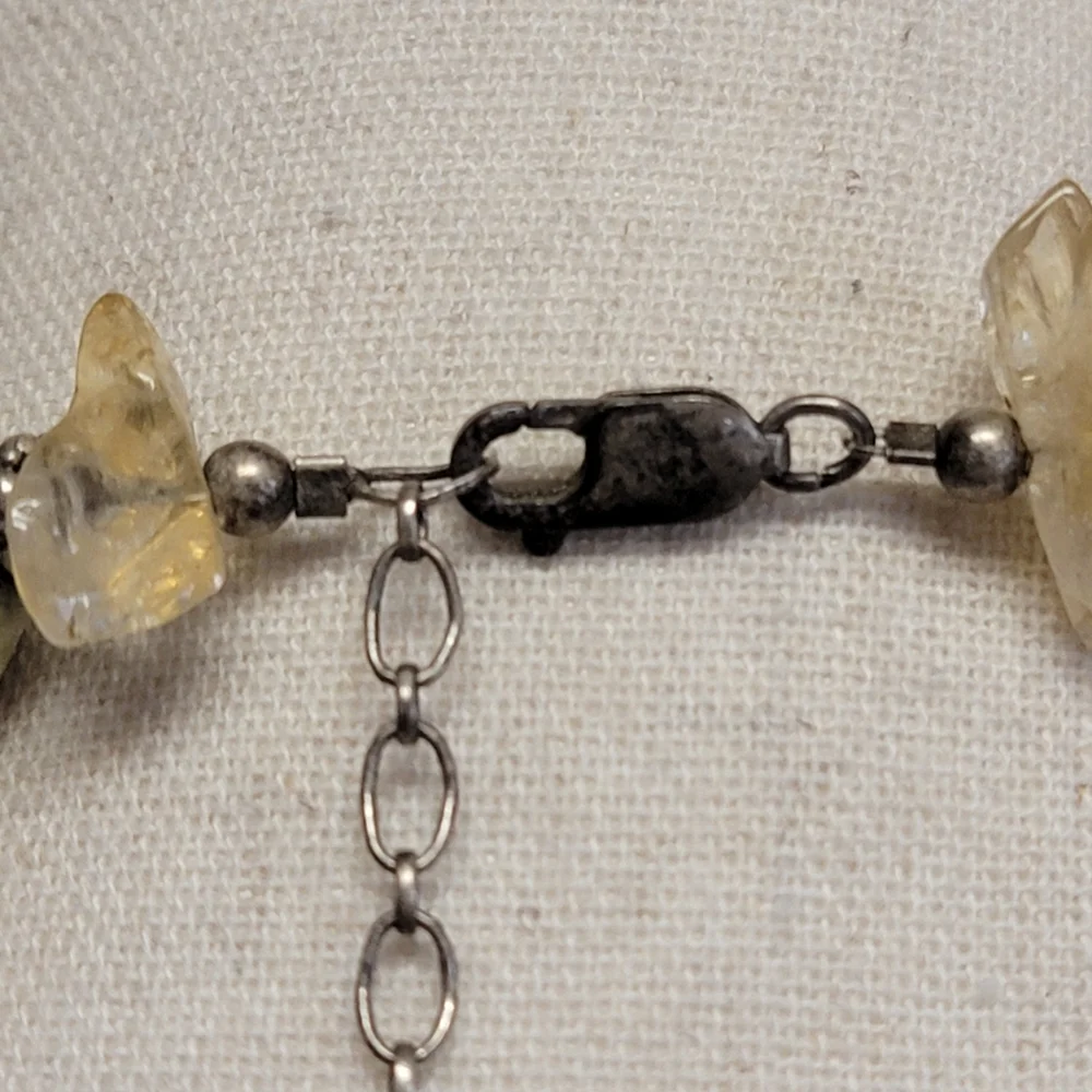 Vintage agate citrine